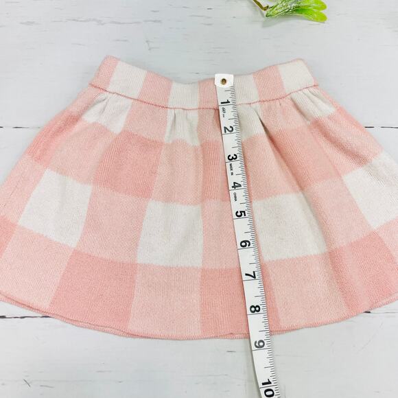 Isaac Mizrahi  Pink Sweater with Pink Plaid Matching Skirt - Size 12 months - Picture 9 of 9